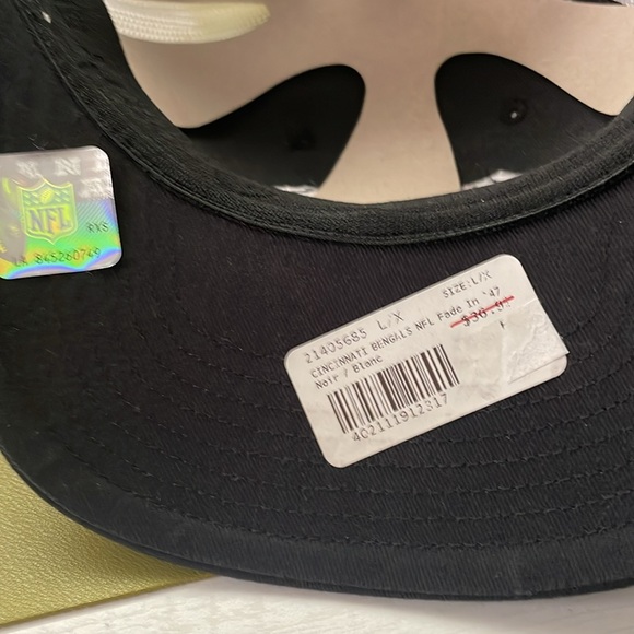 New Men’s 47 trophy hat Cincinnati Bengals NFL fade in L-XL - Picture 4 of 4